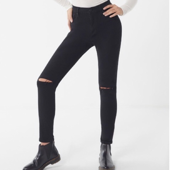 bdg black skinny jeans